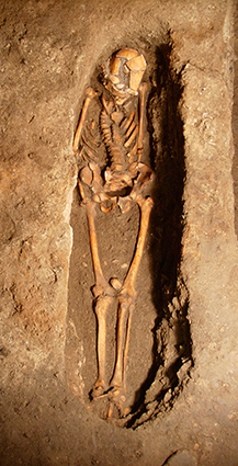 sepoltura paleolitica Romito 8